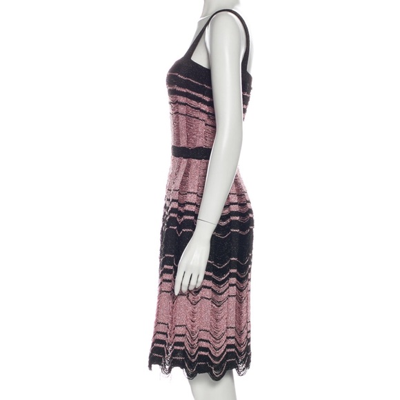 Missoni pink and Black Striped Dress - Picture 2 of 3